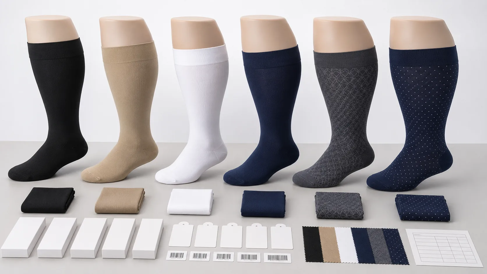 2XL-7XL plus size compression socks product line for online stores