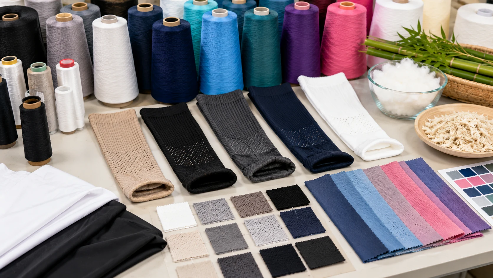 Compression sock materials comfort