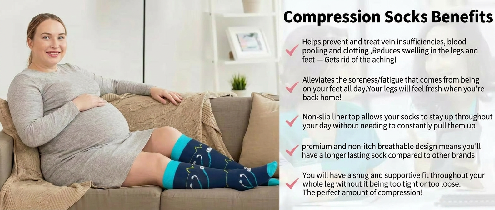 Knee high compression socks manufacturer